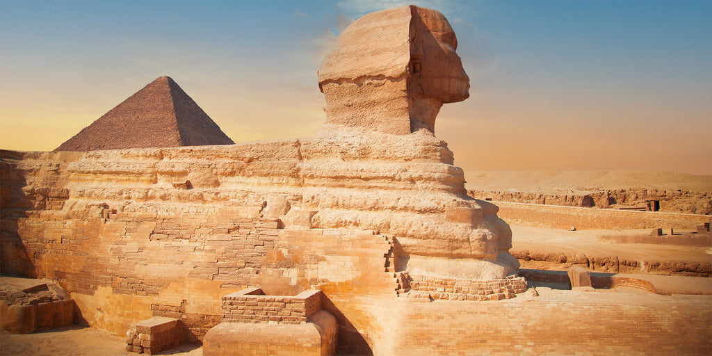 Giza Pyramids and Sphinx 