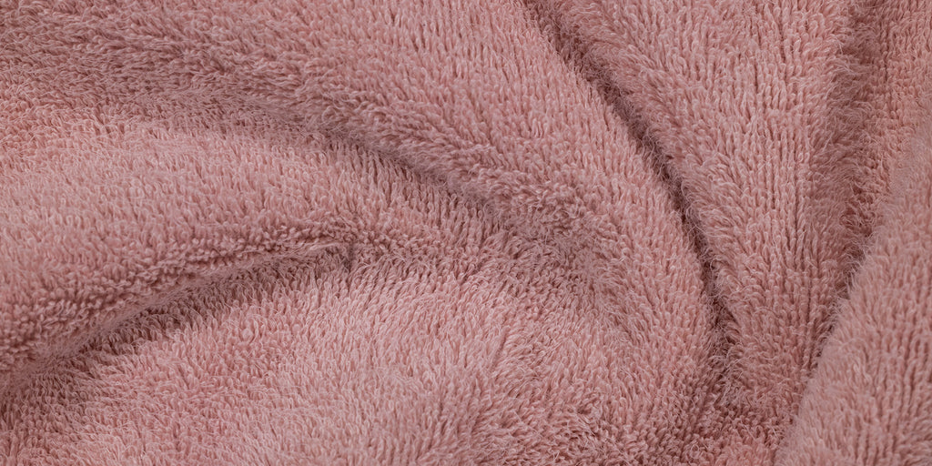 zoom on terrycloth fibre