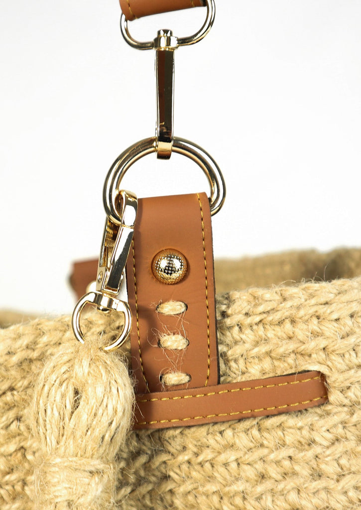  Handmade Jute Crossbody Bag - start details