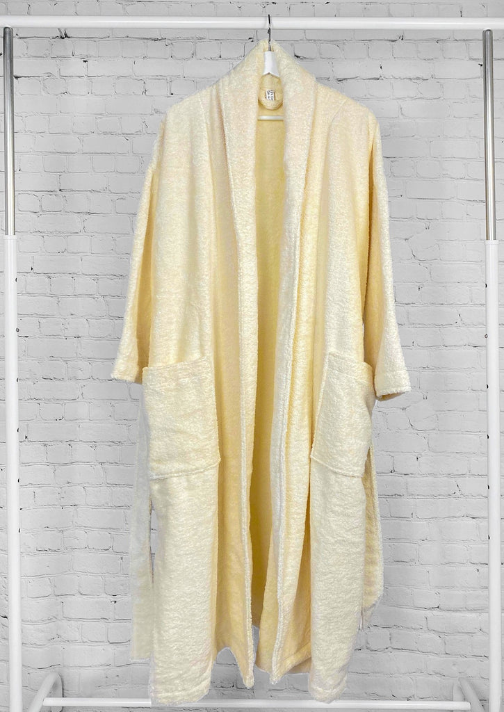 bathrobe on a hanger