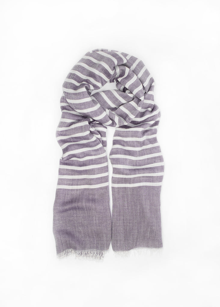 Lavendula Scarf on white background 