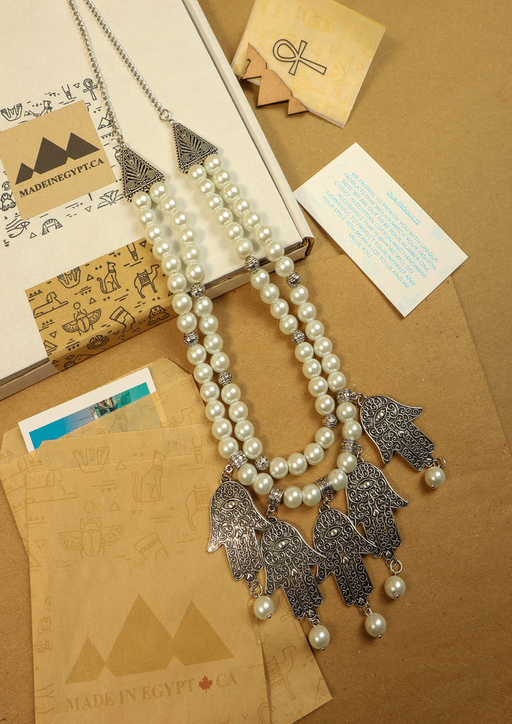 eco friendly packaging for Khamas Khamsat Necklace