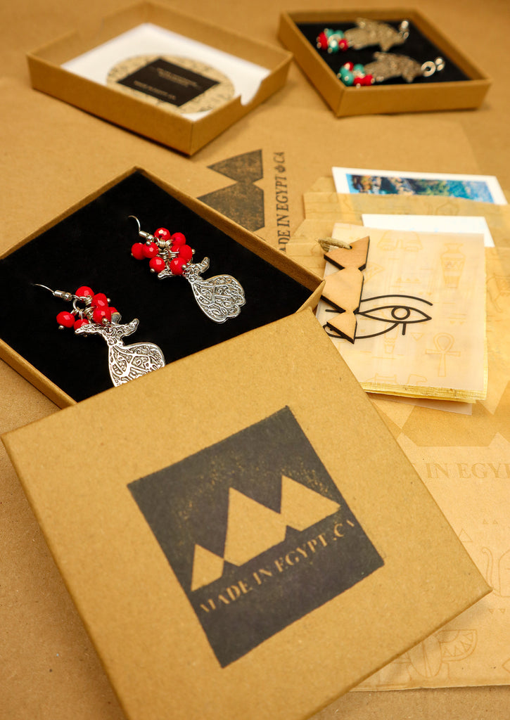 Eco friendly packaging for Tannoura Dancer Earrings